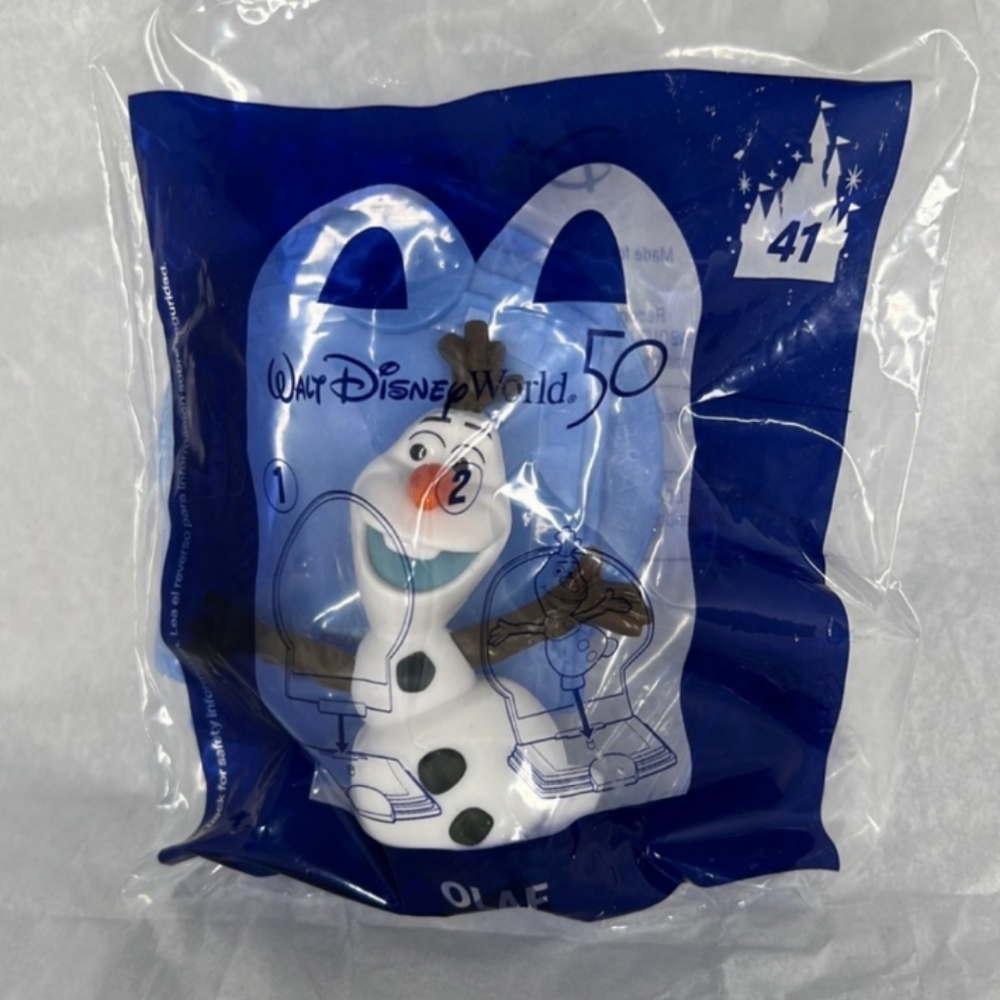 McDonald’s Walt Disney Worlds 50th #41 Olaf NIP